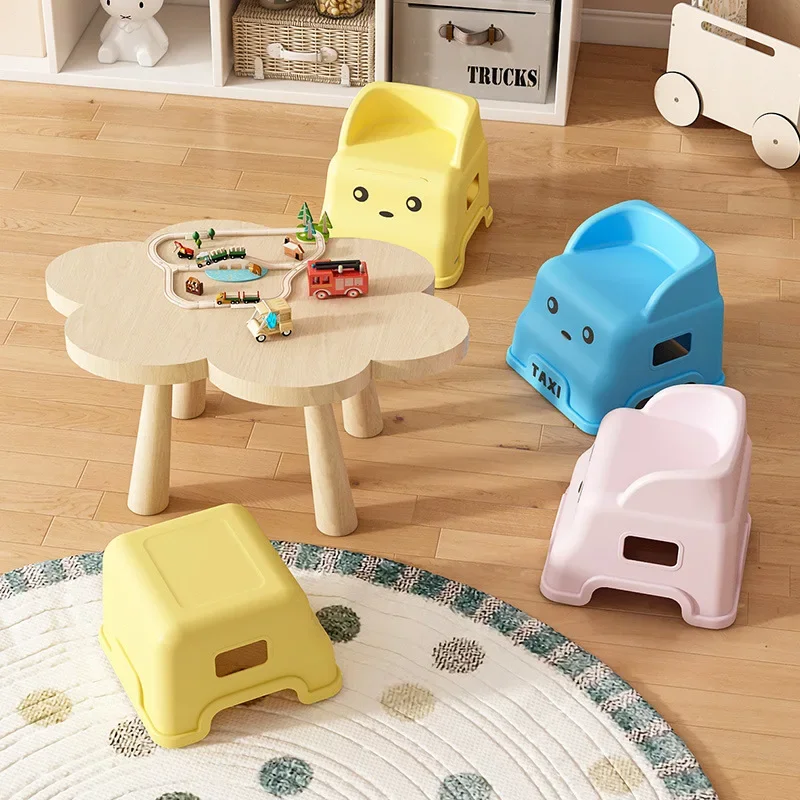 

Kids Plastic Children's Chairs Bathroom Ladder Baby Children Stool Comfortable Aesthetic Muebles Infantiles Children's Furniture