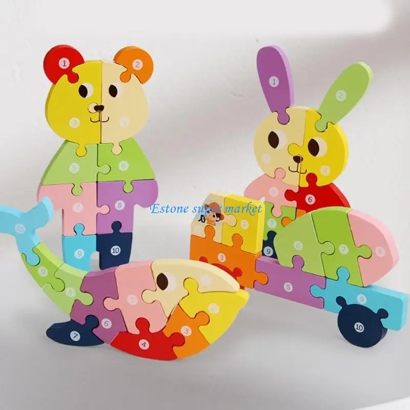 090B 유아 퍼즐 퍼즐 장난감 손과 눈의 조정 훈련을위한 장난감 장난감