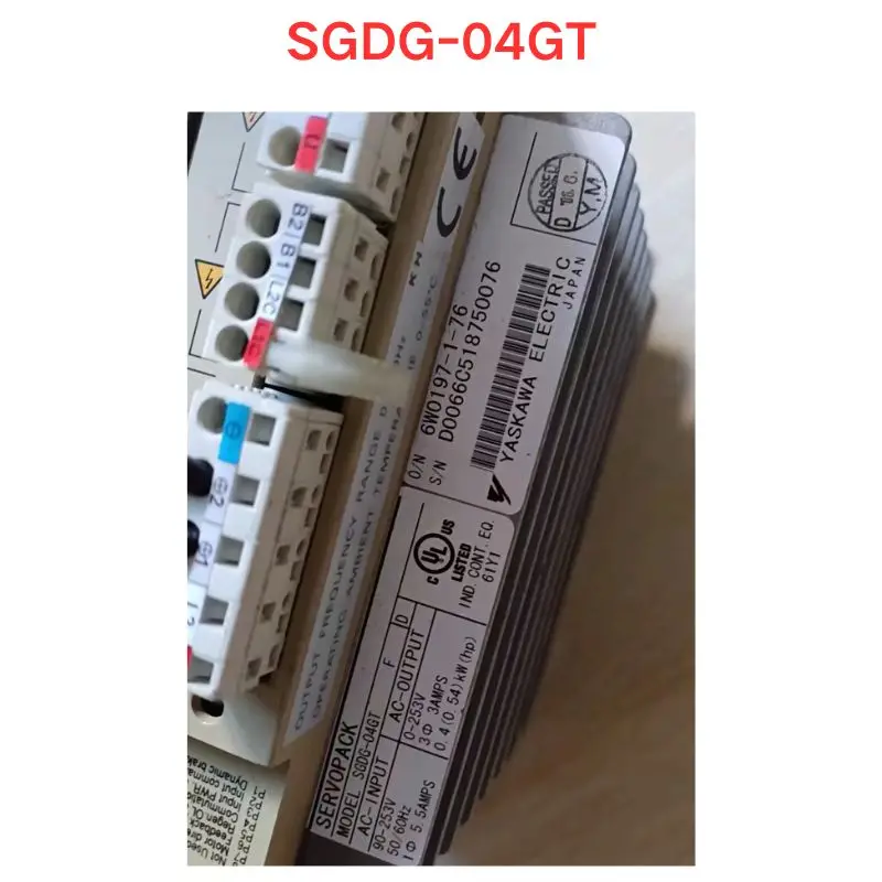 Used OEM disassembled parts SGDG-04GT drive Functional test OK