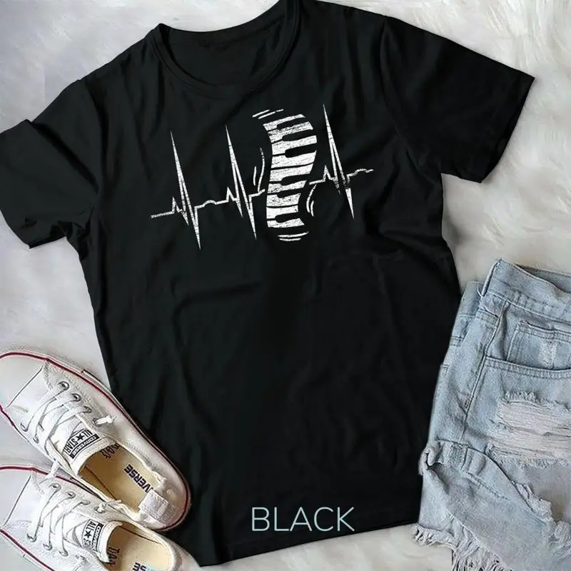 Keyboard Heartbeat Piano Unisex T shirt