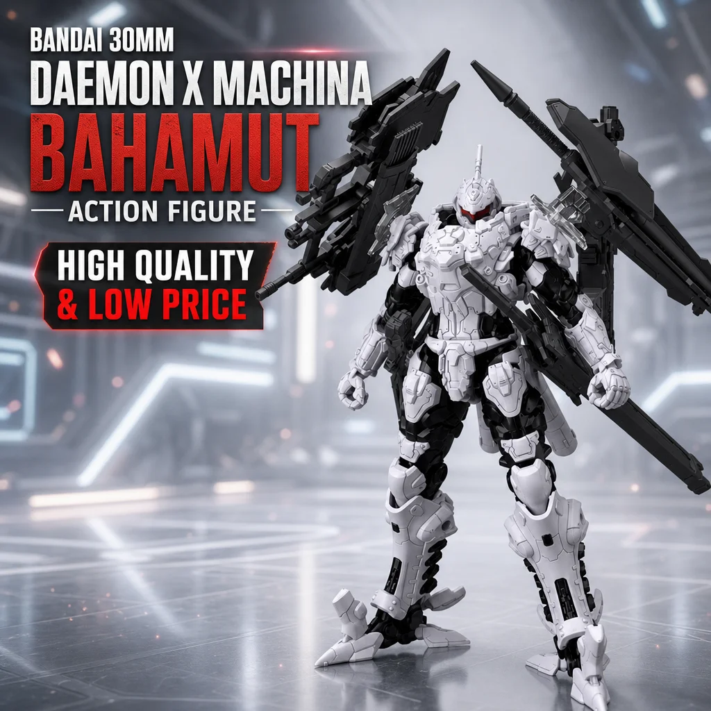 In Stock Bandai 30MM Mecha War Demon TS DAEMON X Bahamut Assembly Model Character Figure for Adult Collectors Enthusiasts