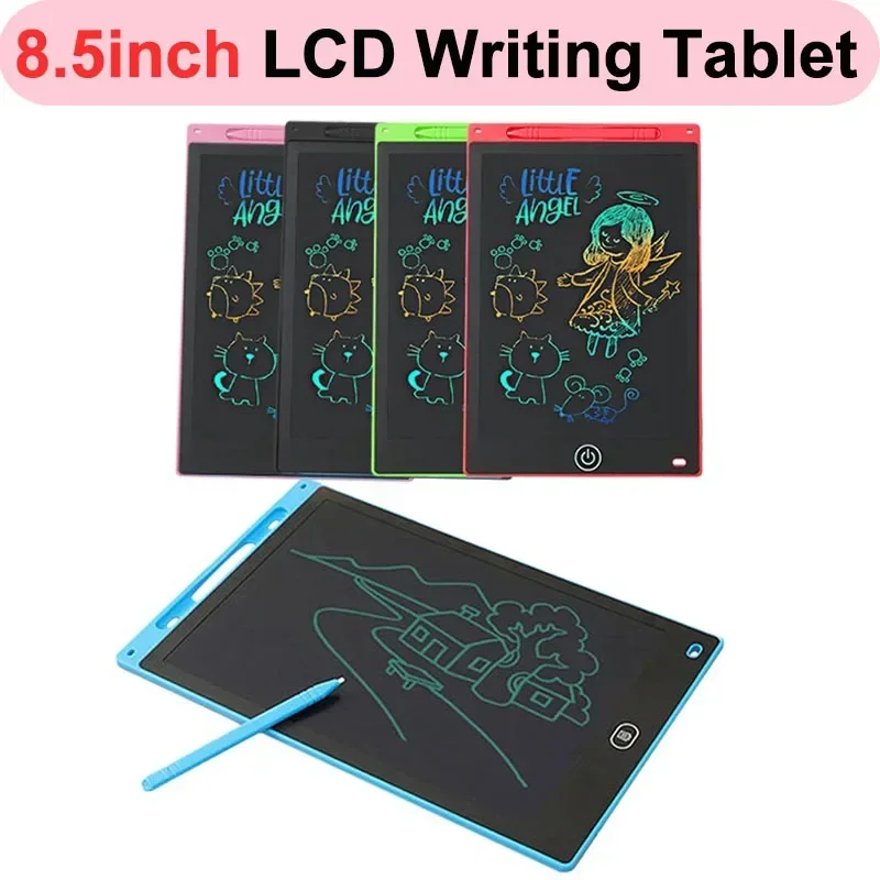 8.5 inch LCD Writing Tablet Drawing Board Kids Graffiti Sketchpad Toys Handwriting Blackboard Magic Drawing Board Toy Gift