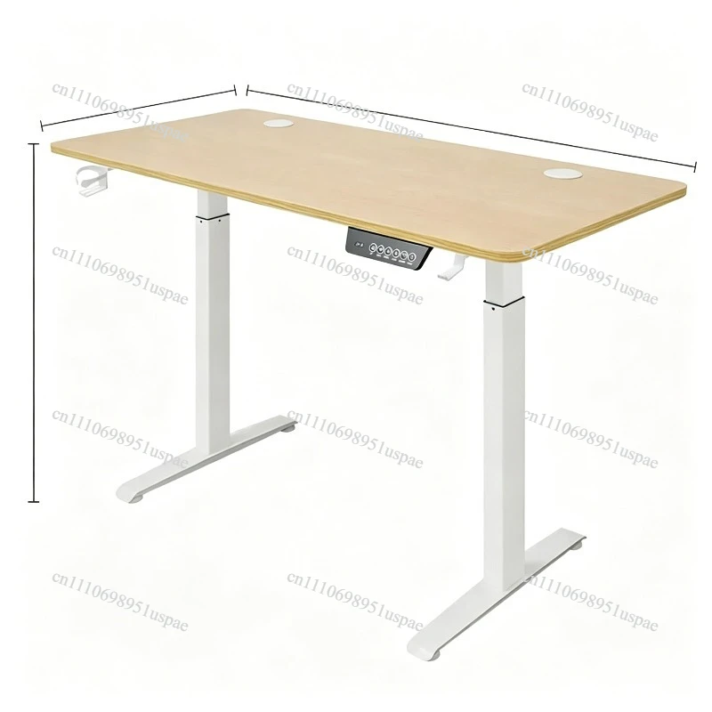 Height-Adjustable Electric Standing Desk & Sitting Desk,  Ergonomic Design for Cervical and Lower Spine Protection