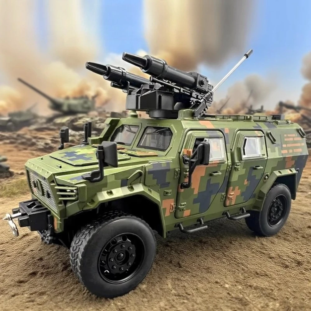 

Large 1:20 Dongfeng Mengshi Cullinan Car Model Toy Pull Back Shock Absorption Cars Models Sound Light Gifts for Children