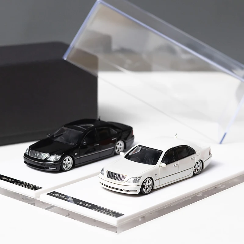 

Масштаб 1:64 Lexus Ls430 VIP низкопрофильная модель автомобиля из смолы Коллекционная игрушка в подарок сувенир дисплей орнамент