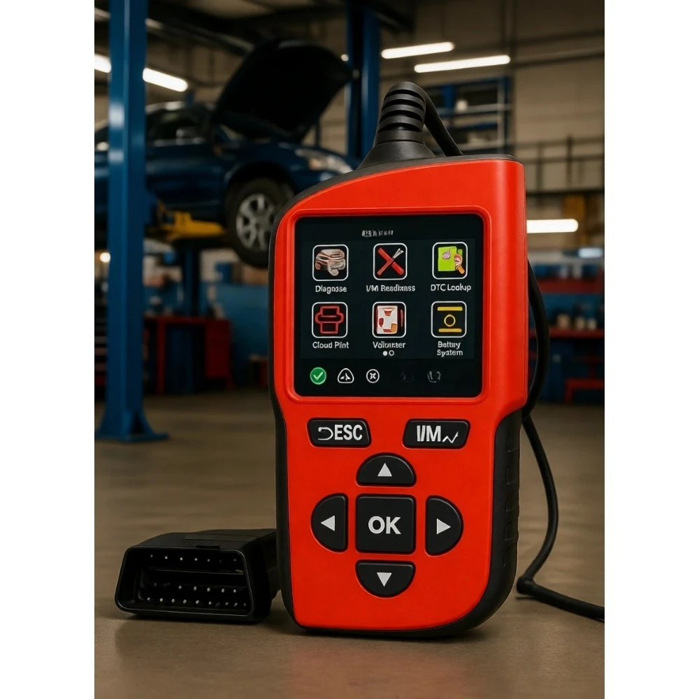 

Универсальный диагностический сканер OBD2 для чтения кодов неисправностей двигателя и получения данных в реальном времени для всех автомобилей 1996 года выпуска и новее