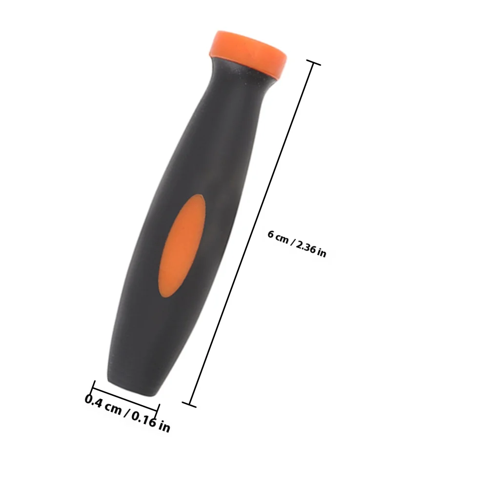 12 قطعة مقبض ملف 4 مللي متر قطر المطاط قبضة مريحة لملفات الخشب المعدني بالمنشار آلات تقطيع أداة ملحق