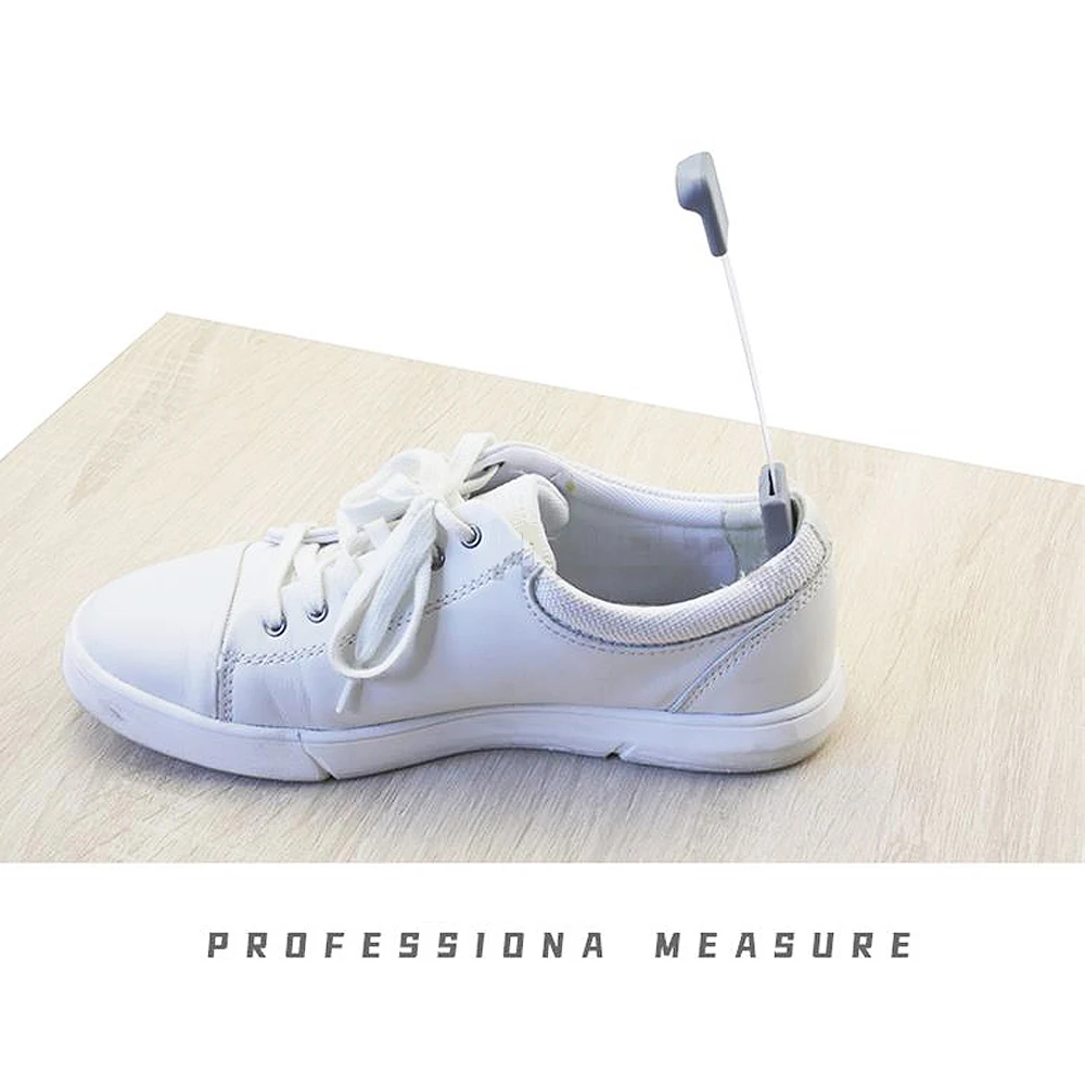 Easy to use shoe size measuring tool, shoe size, plastic retractable foot rule, comfortable fit