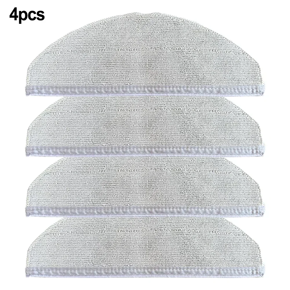 4/10 sztuk zamienne części zamienne nakładki do mopa tkaniny wielokrotnego użytku do L60 do hybrydowych części do odkurzaczy robotycznych