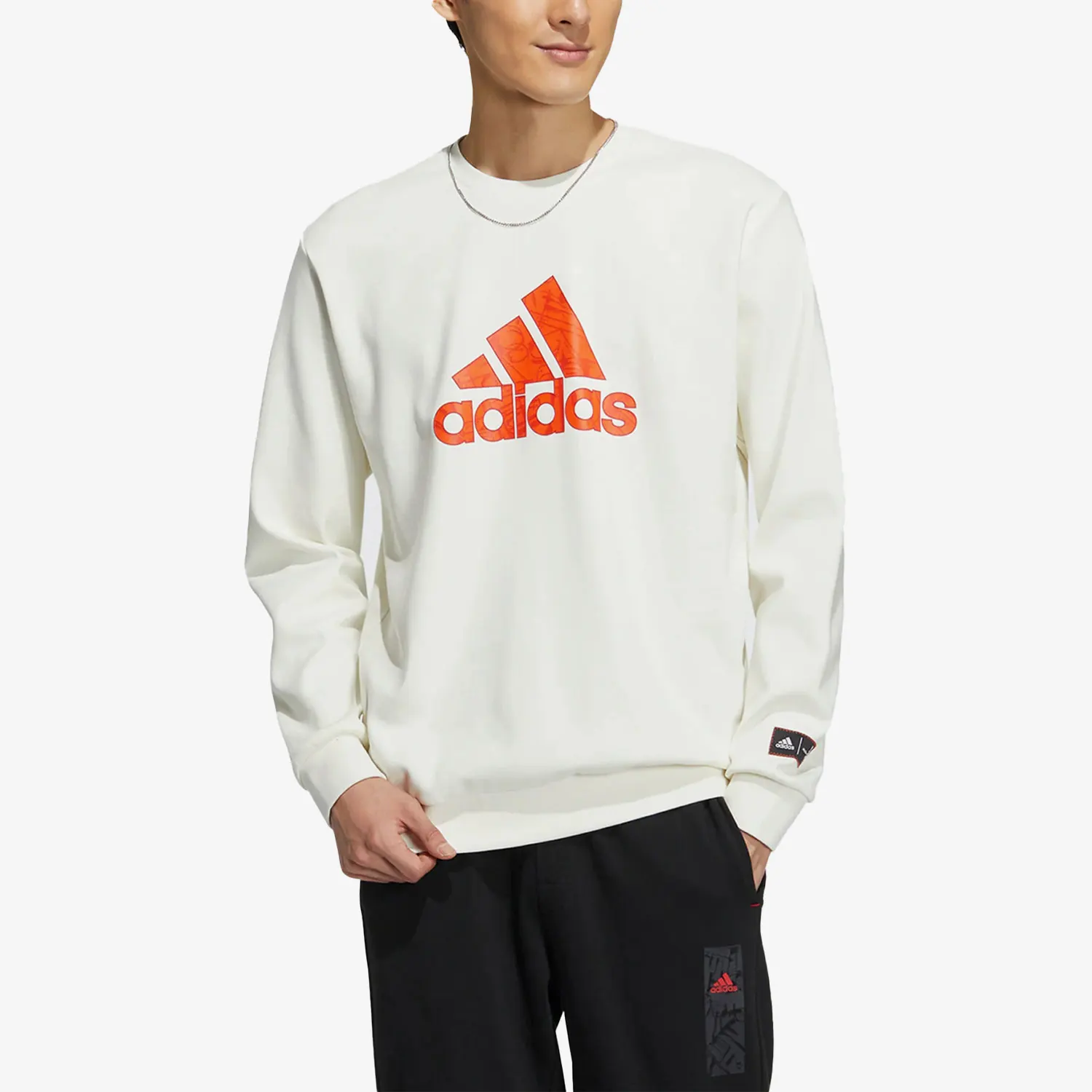 

Adidas Originals Men's HZ3024 Casual Loose Hooded Sweatshirt