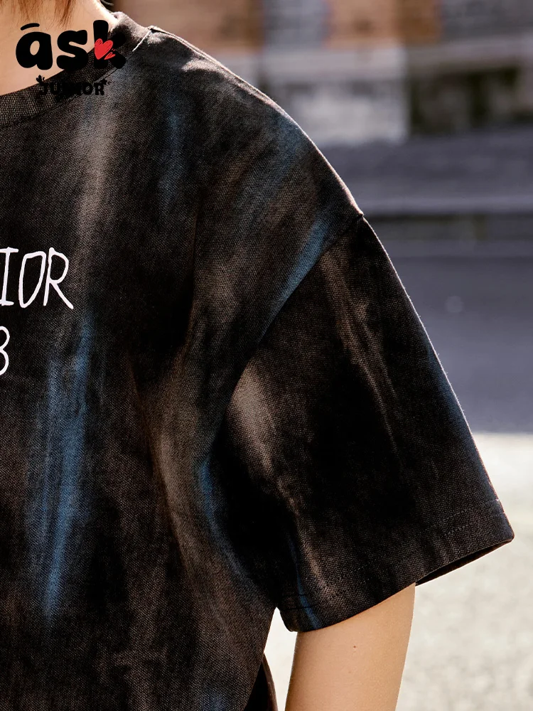 تي شيرت Tween Boys صيفي محبوك بأكمام قصيرة وطباعة ملونة قابلة للتنفس #6