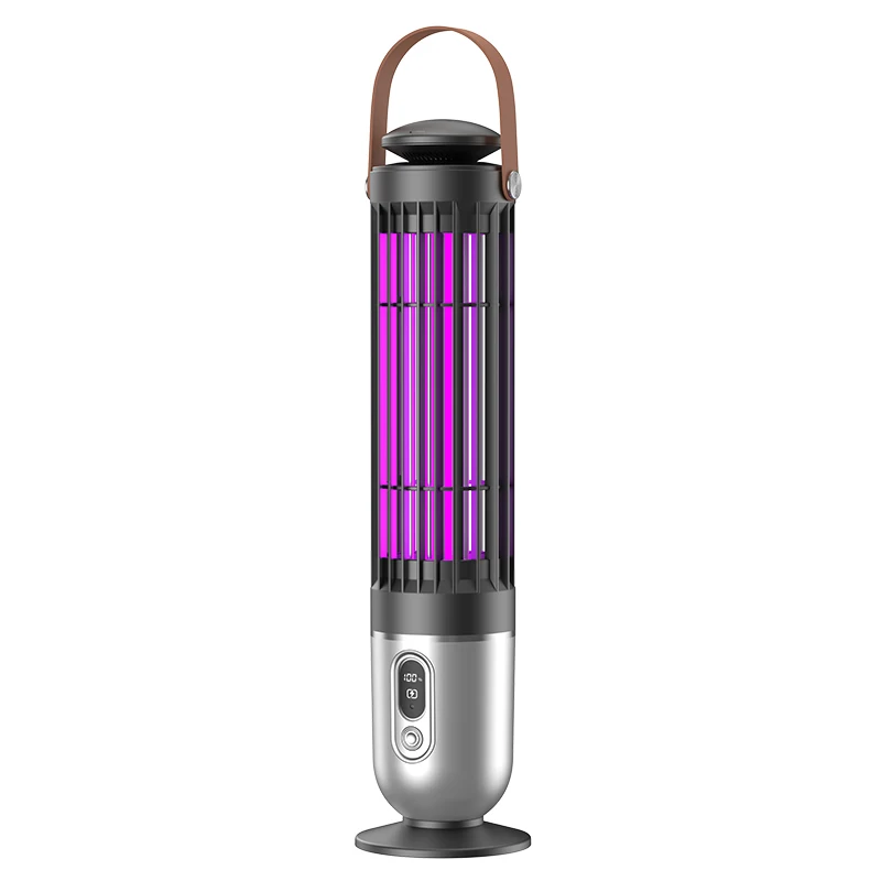 Lampe anti-moustiques à choc électrique USB 5V, piège à mouches Rechargeable, répulsif d'insectes, lampe anti-moustiques silencieuse pour l'extérieur