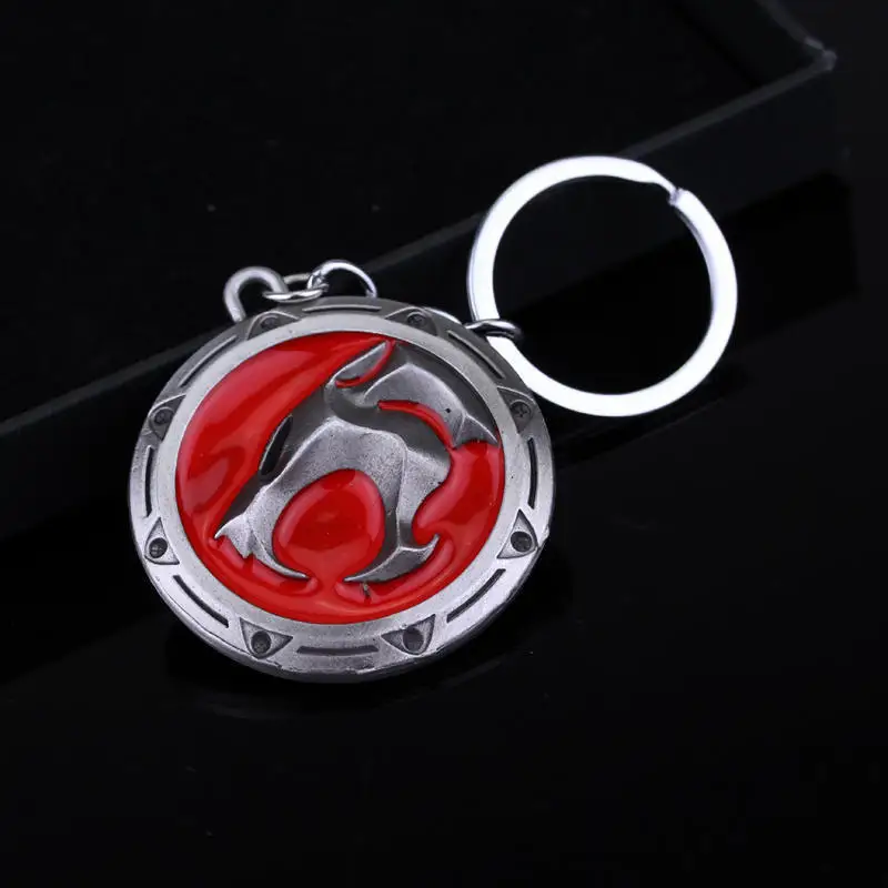 Cartoon Thundercats Keychain Women Men Jewelry Sword Weapon Model Metal Pendant Keyring For Fans Gifts