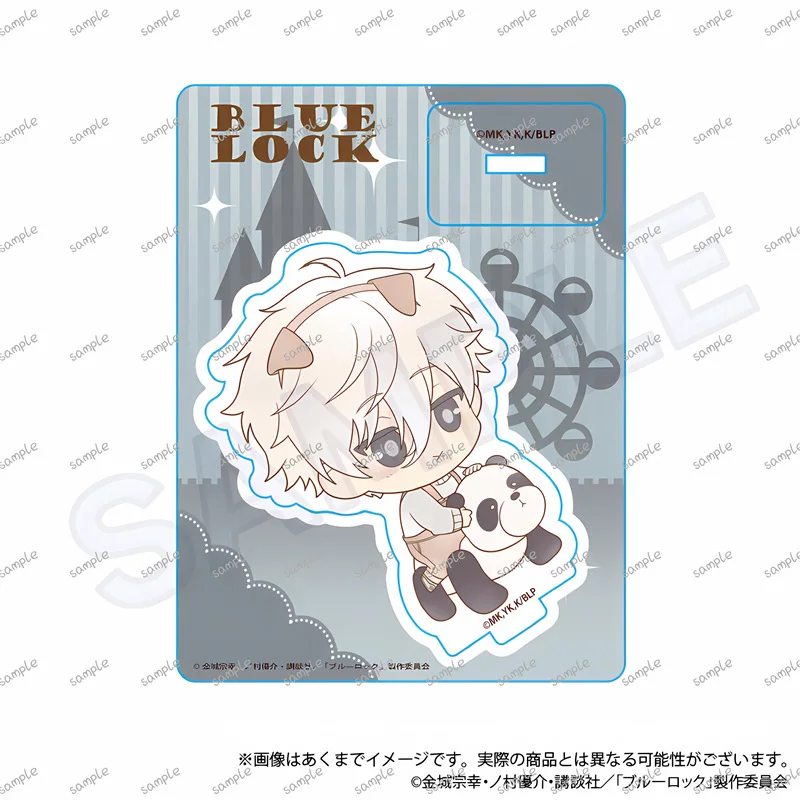 Anime BLUE LOCK Q Version Figures Nagi Seishiro Mikage Reo Rensuke Kunigami Acrylic Stands Model Cute Decor Prop Christmas Gift