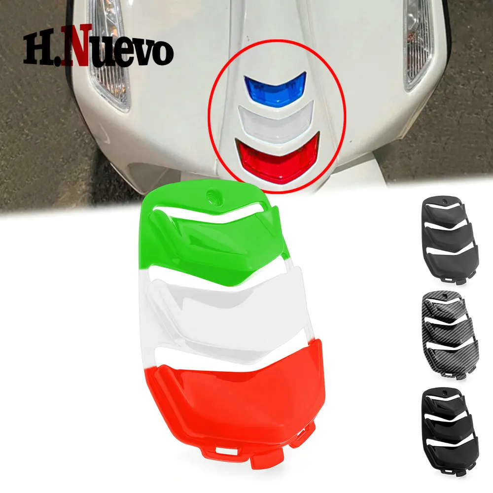 

For Vespa S125 I-GET 2023 2024 Motorcycle Horn Cover Inlay Tie Grill Protector Decorate Guard ABS Accessories