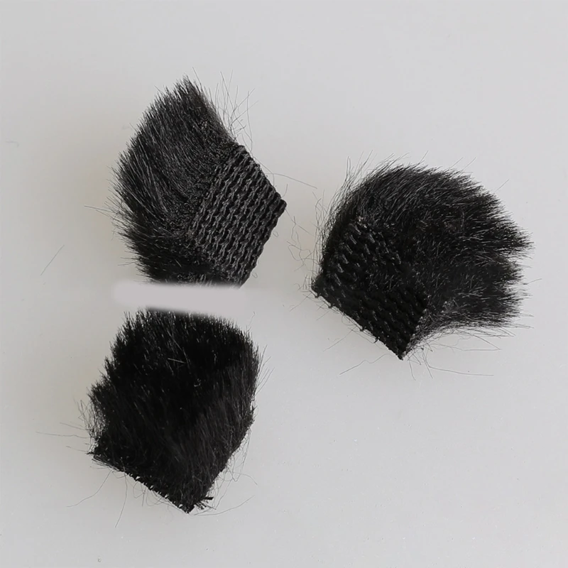 2Pcs Windscreen Muff for 8 9 Sports Cameras Microphones Windshield Artificial Furs Wind Screen Furry Sleeve