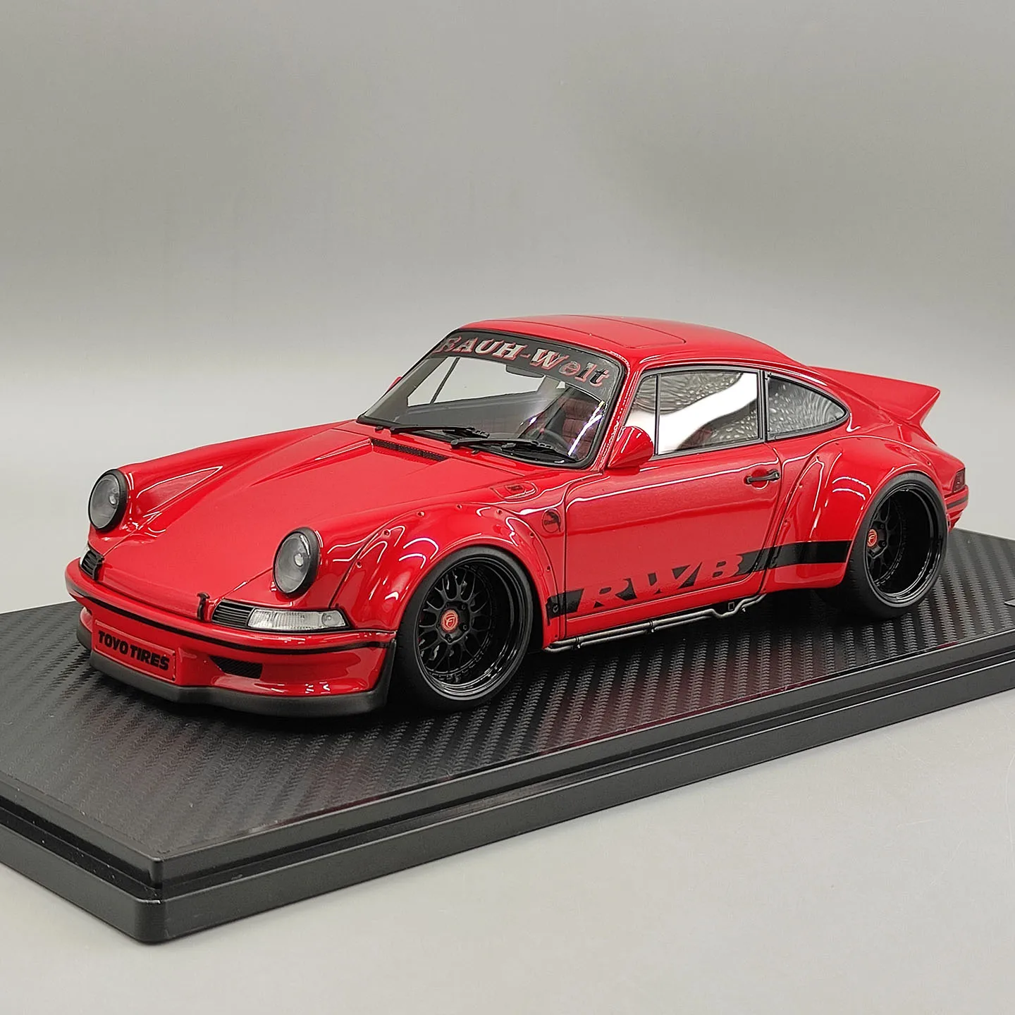 IG 1:18 Scale Porsche RWB Backdated Red Resin Car Model