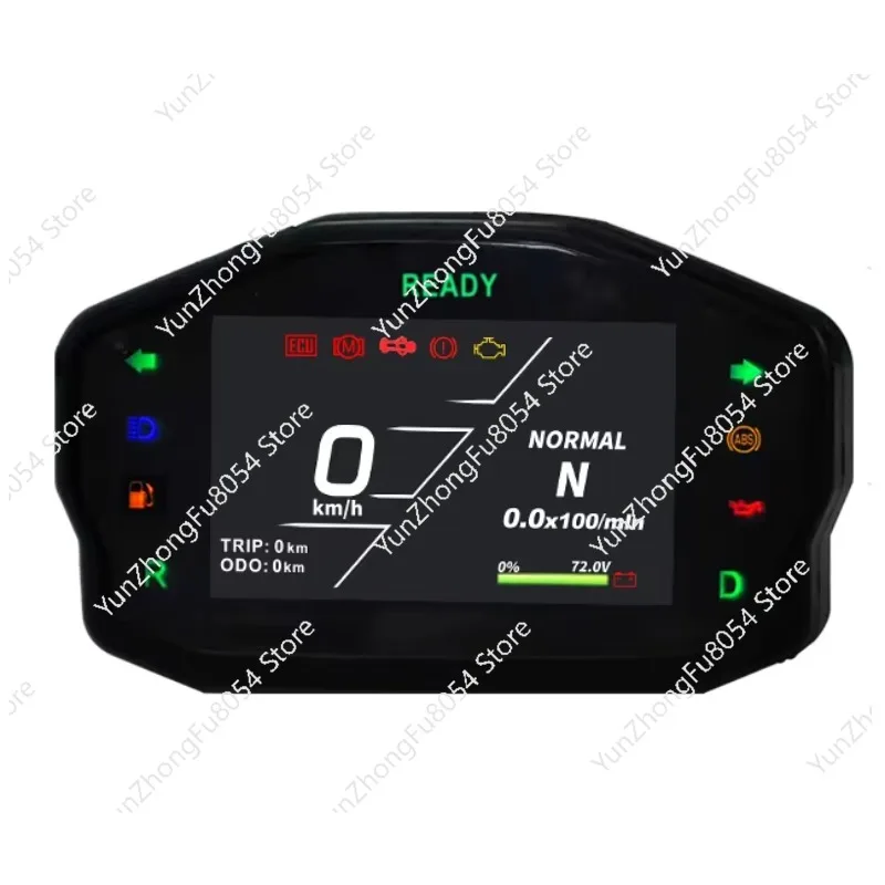4.3-Inch Connected Digital Electric Motorcycle Speedometer for Fardrvier