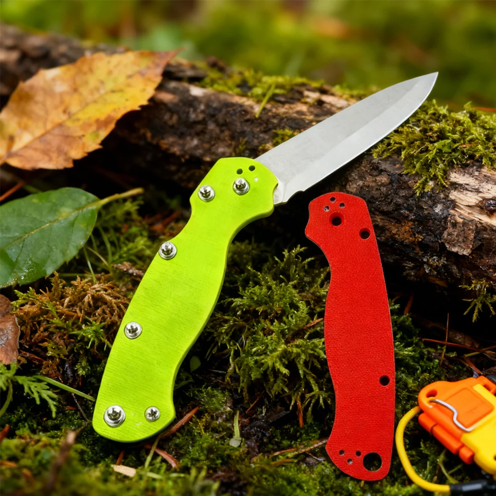 1 Pair Universal Folding Knife Replacement Scales G10 Premium Non-Slip High Strength DIY Knife Handle Parts