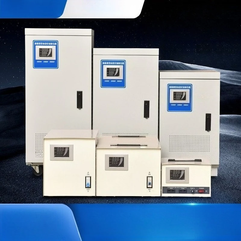 household automatic ac voltage stabilizer 220v 5‑20kva for refrigerator air conditioner power regulator
