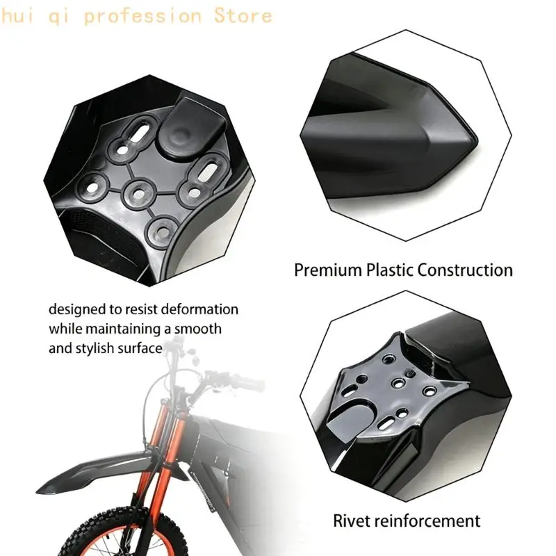 Vorderes Kotflügel-Reparaturteil für Motorrad-Radabdeckung auf nasser Straße H8WE – Detail 3