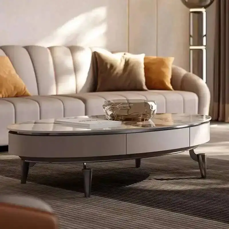 

White Room Luxury Coffee Table Living Modern Nordic Mobile Coffee Table Mesa Lateral Apartamento Couchtischfurniture For Home