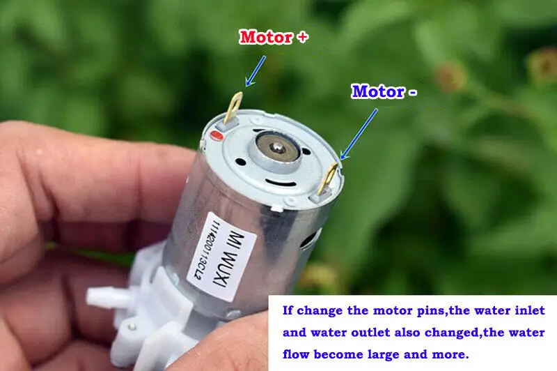 Swiffer Wet Jet DC 6V-12V Mini RS-360 Gear Motor Pump High Pressure Water Jet Pump Hydraulic Pump Electric Spray Cleaning Mop