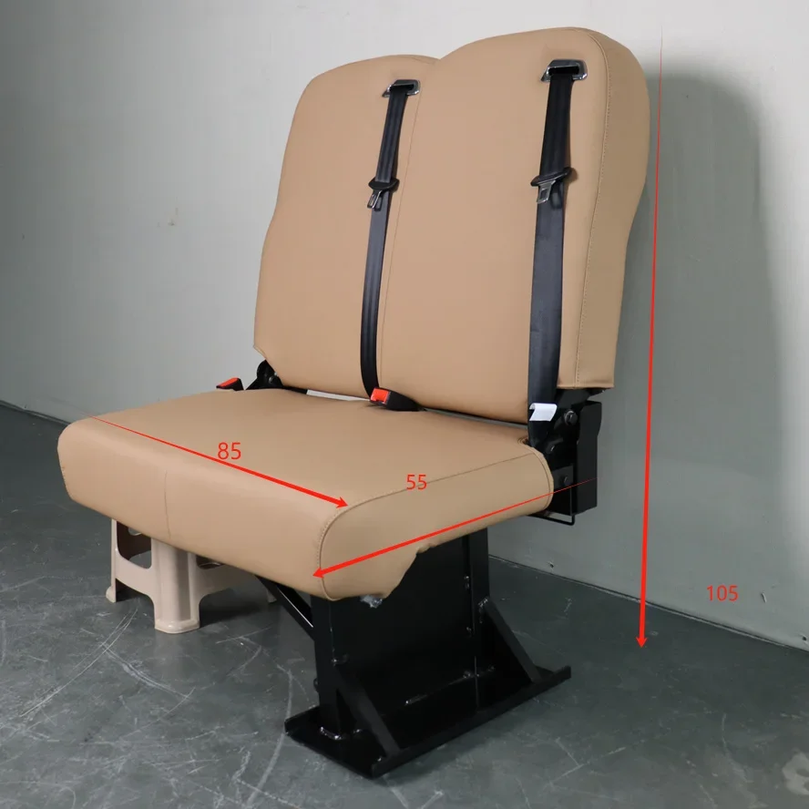 China Factory Vehicle Seating Double Folding Seat