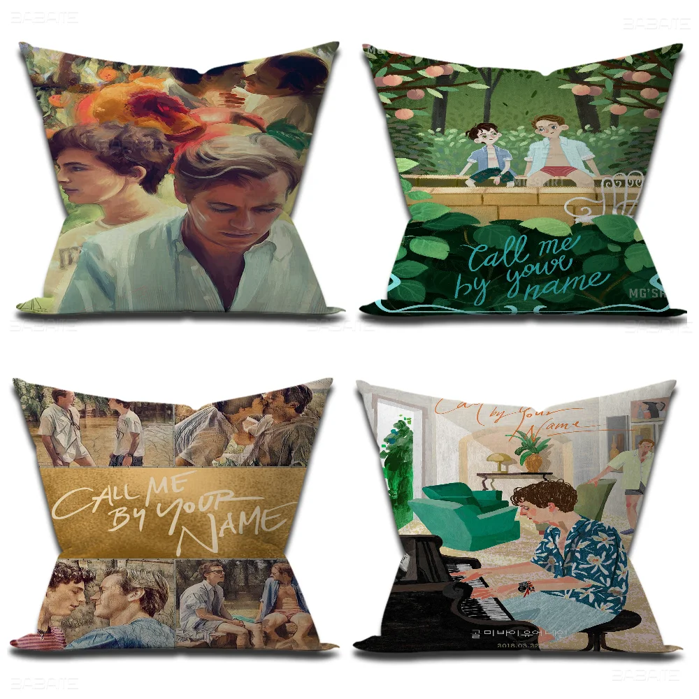 Call Me By Your Name Pillow Anime Pillow Sofa Bed Head Pillow Cover Cushion Cover 45x45 Cm Fashion