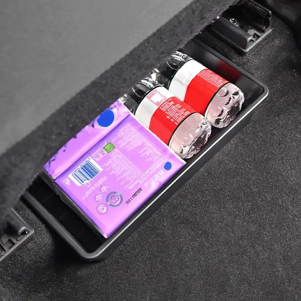 Car Under Seat Storage Box For Toyota For RAV4 2020-2025 2026 TPE Underseat Storage Box Organizer Trays Interior Accessories