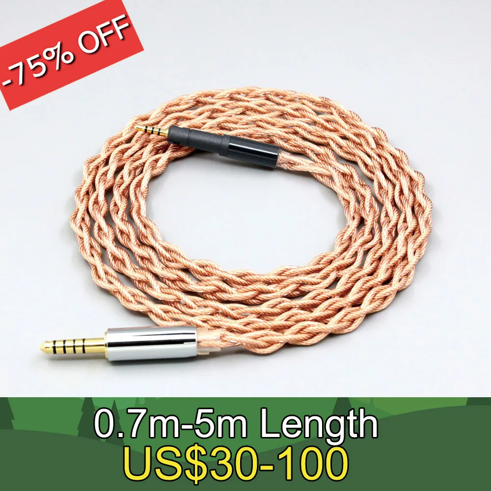 Graphene 7N OCC Shielding Coaxial Mixed Earphone Cable For Sennheiser HD599 HD569 HD 560S HD559 hd560s LN008251