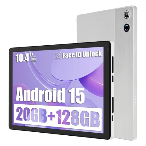 10.4 Inch Tablet PC C12 Octa‑Core A523 Android 15 20GB(3+17GB) RAM 64GB ROM Widevine L1 5000mAh Dual Camera OTG WiFi BT5.4 US Local Warehouse