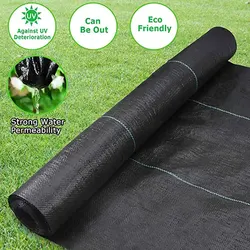 Driveway Fabric For Commercial Grade Landscape Garden Weed Barrier Geotextile Underlayment Gravel Ground Cover Drainage Cloth