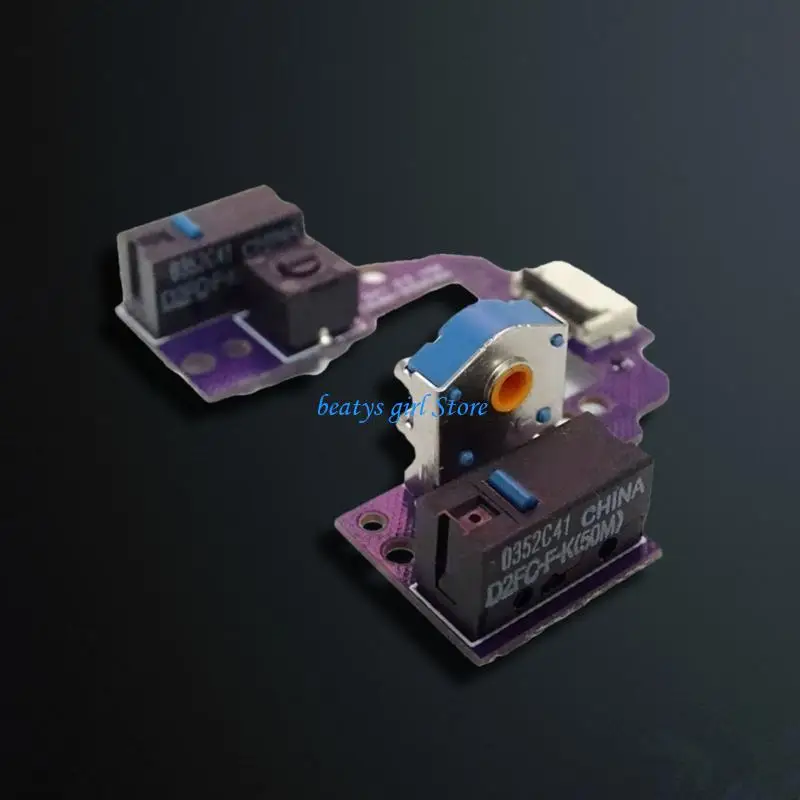 

C7AB Top Mouse Motherboards Button PCB Board with Gold Encoders for GProX Superlight 2 Dex