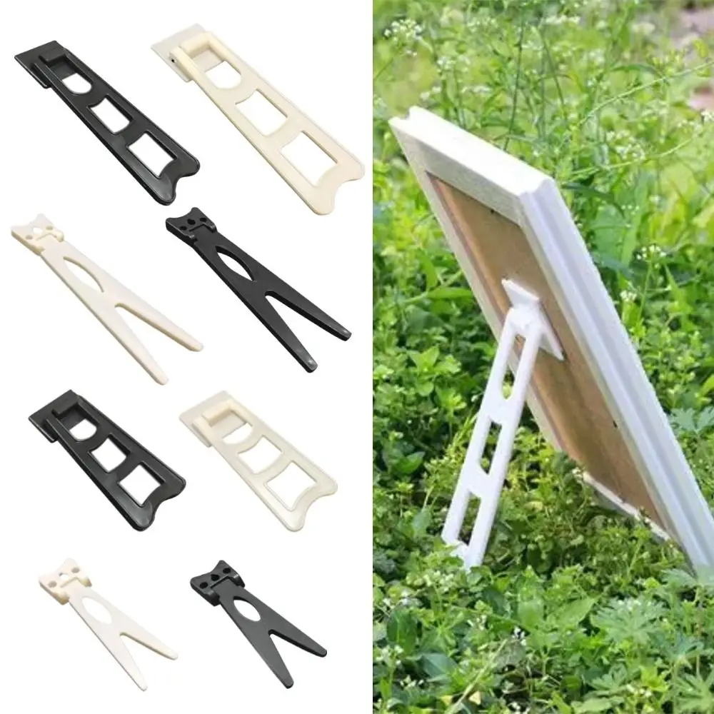Multifunctional Picture Photo Frame Bracket Stand Durable PVC Back Board Backboard Holder Home Decor