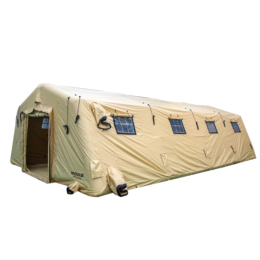 Air Inflatable tent  New waterproof Outdoor large water camping medical fire shelter rescue tent factory outlet