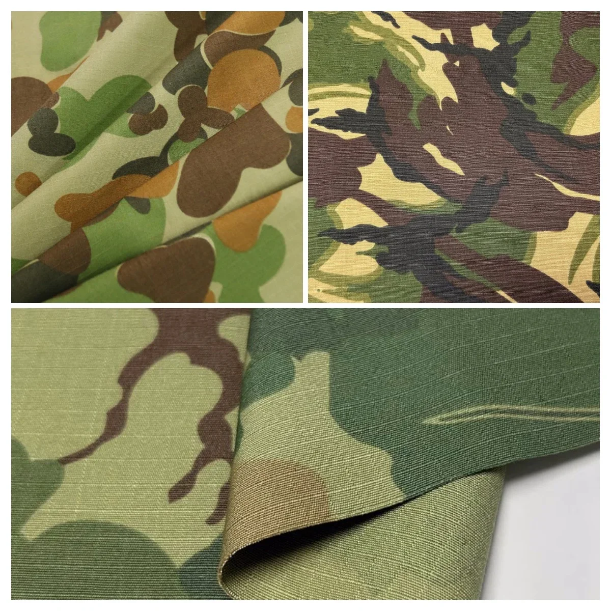

Nylon Cotton Australian DCP American Army Michelle British DPM Camouflage Fabric Rip Stop Cloth Frog Suit Training Uniform DIY