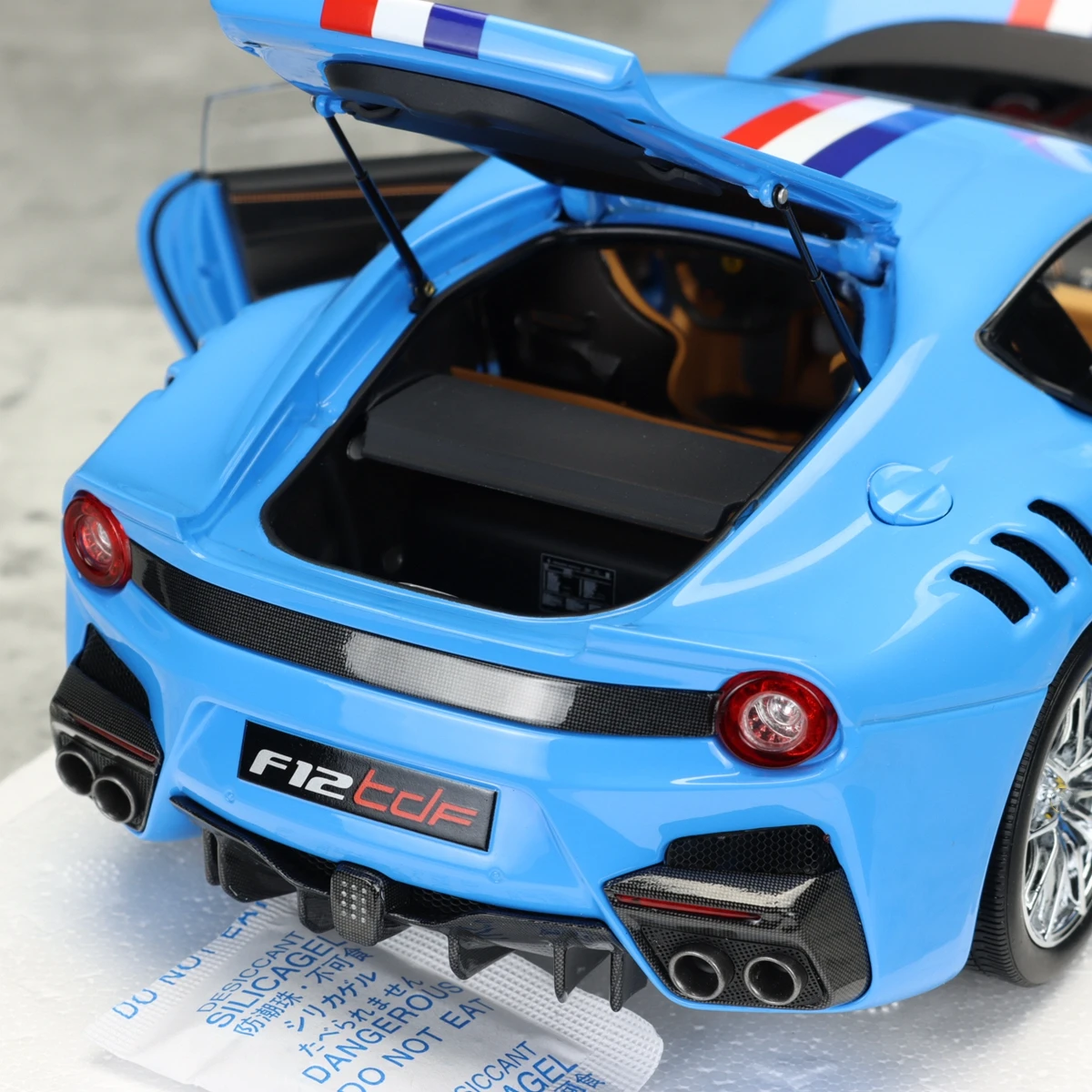 BBR 1:18 F12 TDF #171 Simulation Limited Edition All Open Alloy Metal Static Car Model Toy Gift