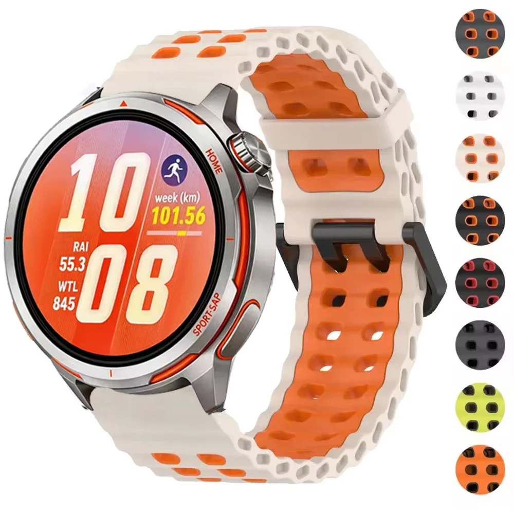 22mm Silikonarmband für Huawei Watch GT Runner 2 Sportband für Huawei GT 6 5 4 3 2 46mm 42mm/GT3 Pro 43mm 46mm/Ultimate 2/Buds
