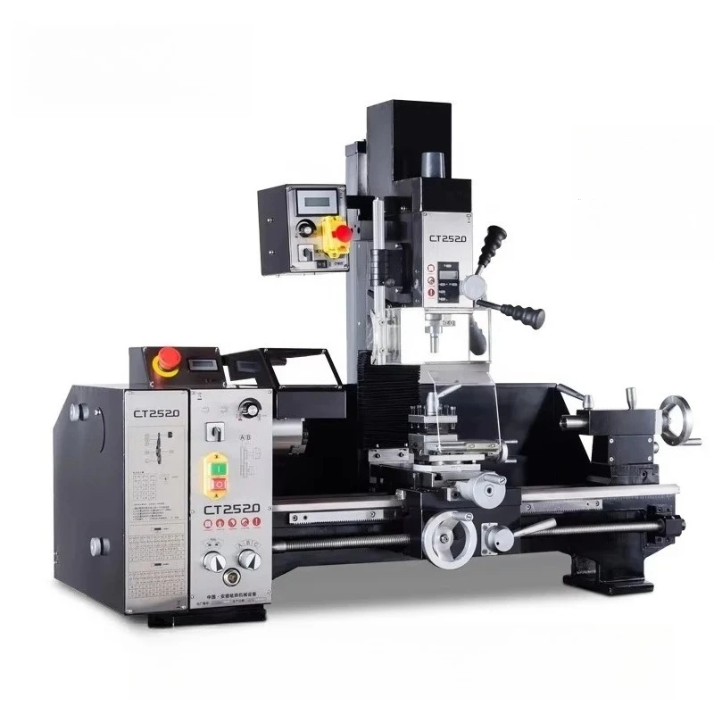 Lathe And Mill Drill Combo Multi Purpose Machine With CE CT2520 Mini 3 In 1 1.5 Years Provided CN;ANH CTMACH 1100w 210kg 1set