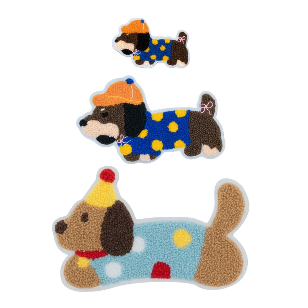 Полотенце-с-рисунком-щенка-тканевая-наклейка-с-вышивкой-нашивка-из-синели-компьютерная-вышивка-этикетка-украшение-для-одежды-нашивка-с-животными-наклейка