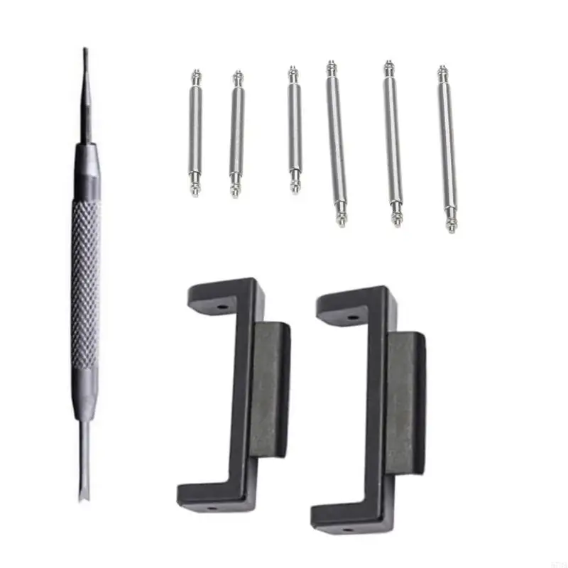 573A Herramienta precisa incluida Conjunto adaptadores para banda reloj inteligente 22 mm, compatibilidad unisex