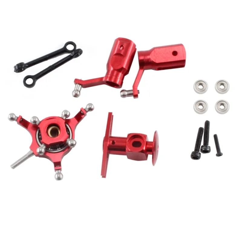 K110 K110S K120 RC Helicopter Metal Upgrade Parts Accessories Swashplate + Main Rotor Clip + Rotor Head