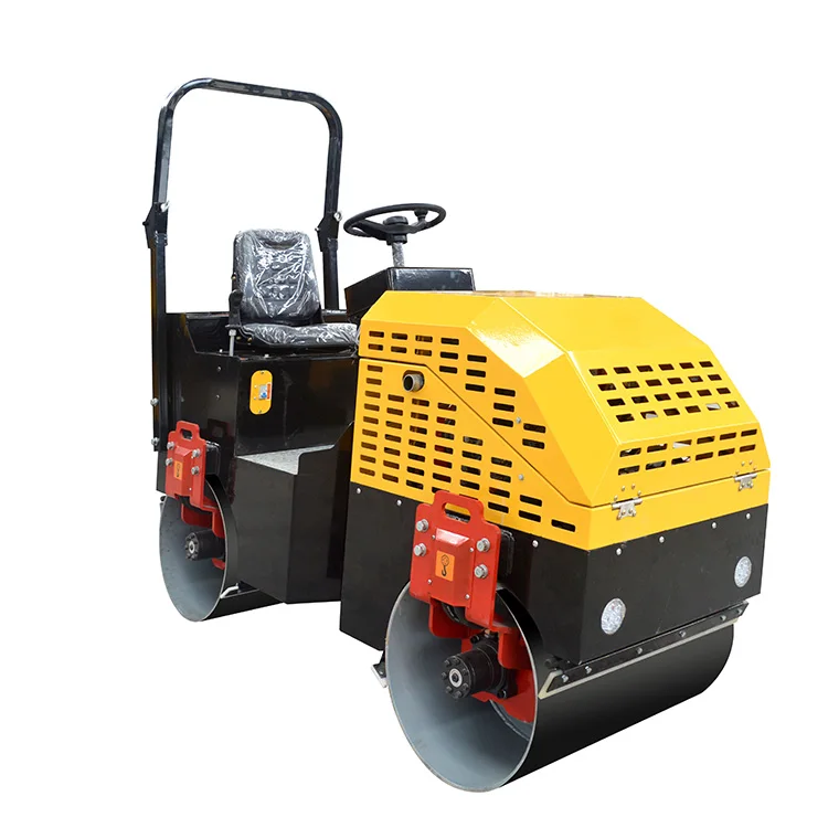 Chinese Manufacturer's New Walk Mini Soil Compactor Double Drum Roller Fully Hydraulic System Changchai Engine 3600rpm JJZG