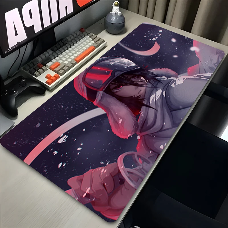 Mauspad PC rutschfest B-bleach Rukia Kuchiki Mauspad Laptop Gamer Schrank Tastatur Pad Büro Computer Gaming Schreibtisch Mauspad