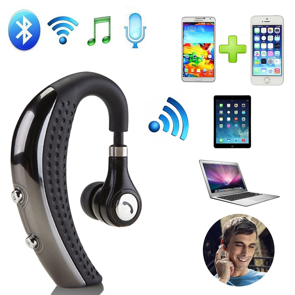 1* Bluetooth Wireless Stereo Headset Earphone Headphone