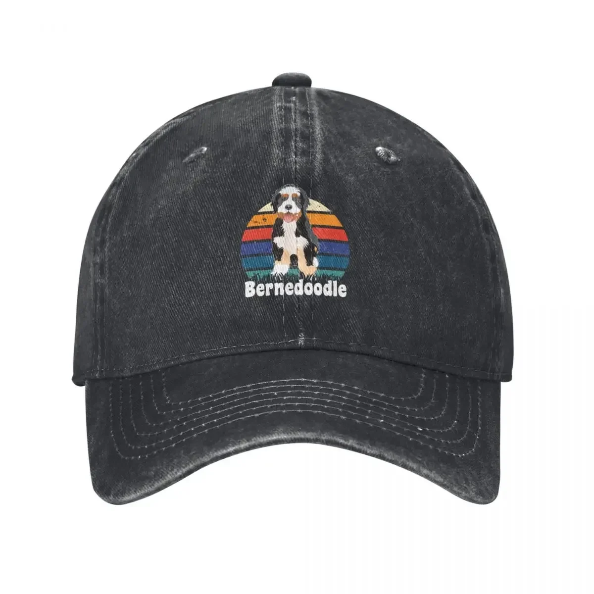 Gorra de béisbol Retro Bernedoodle, gorra para senderismo, gorra con visera, gorra de béisbol, gorra de Navidad para mujeres y hombres