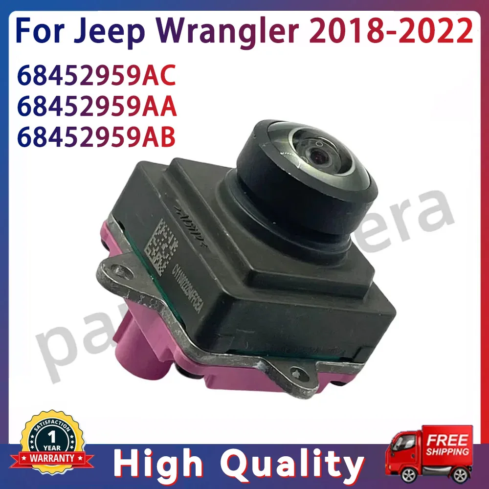 NEW 68452959AC 68452959AA 68452959AB Car Rear View Reverse Parking Reversing Camera For Jeep Wrangler 2018 2019 2020 2021 2022