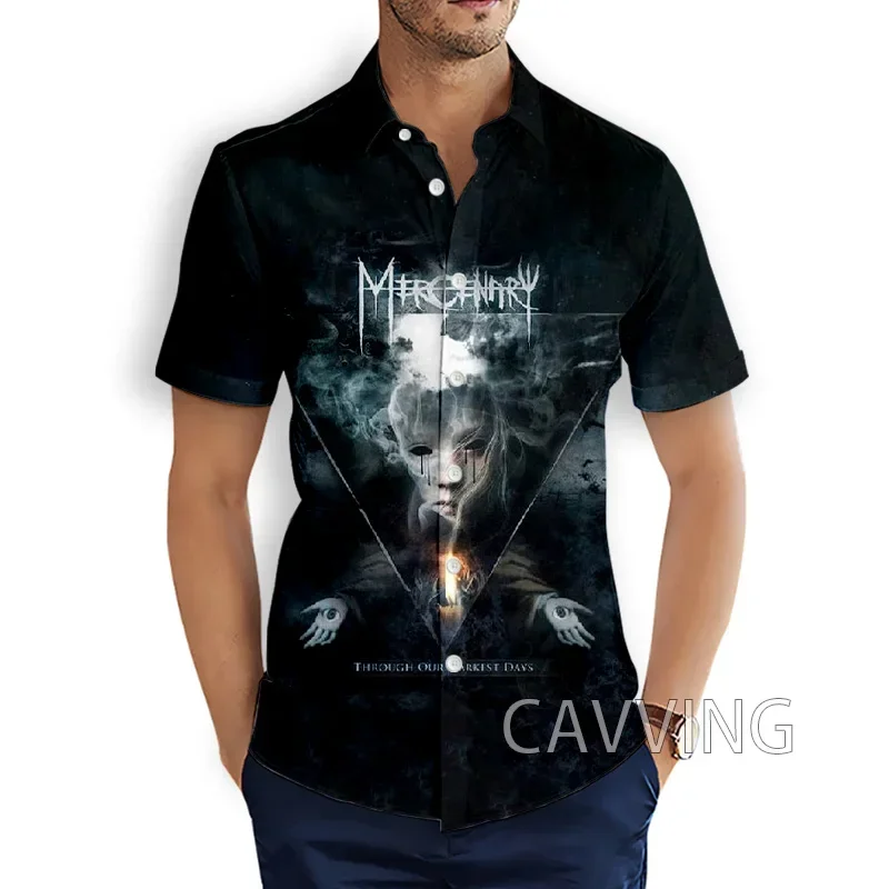 

CAVVING 3D Printed Mercenary Rock Fashion Casual Shirts Men's /Women's Short Sleeves Loose Breathable Shirts