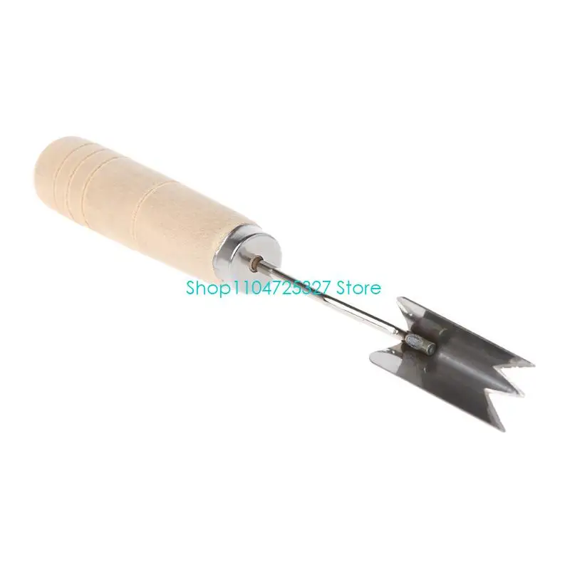 D8KF V Shaped Stainless Steel Pineapple Eye Peeler Remover Fruit Tools
